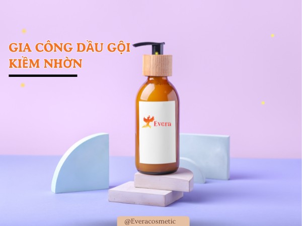 Gia công dàu gội kiềm nhờn kiềm dầu