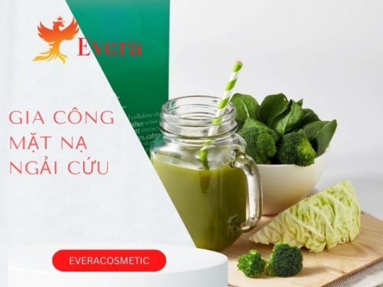 Gia công mặt nạ ngải cứu