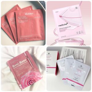 gia công mặt nạ tinh chất hoa hồng