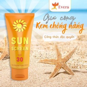 Gia công kem chống nắng theo yêu cầu - Evera Cosmetic