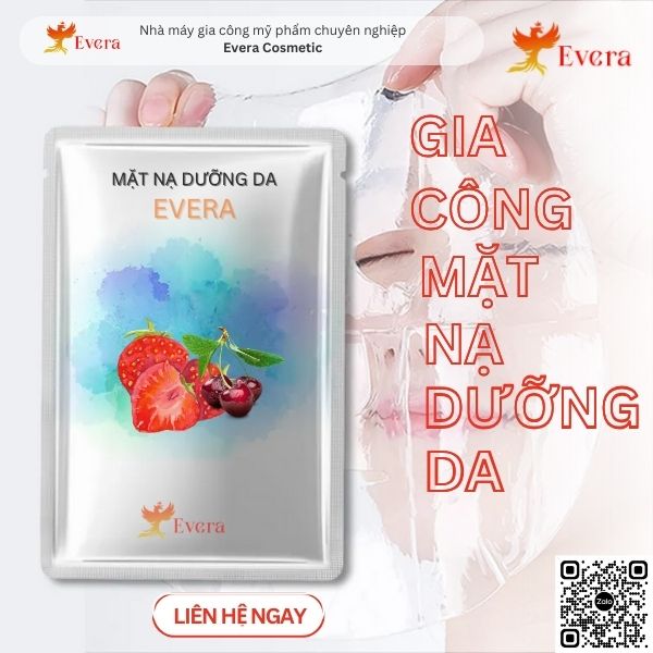 Gia công mặt nạ dưỡng da Evera