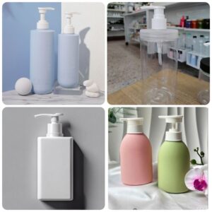 chai nhựa 500ml có vòi nhấn