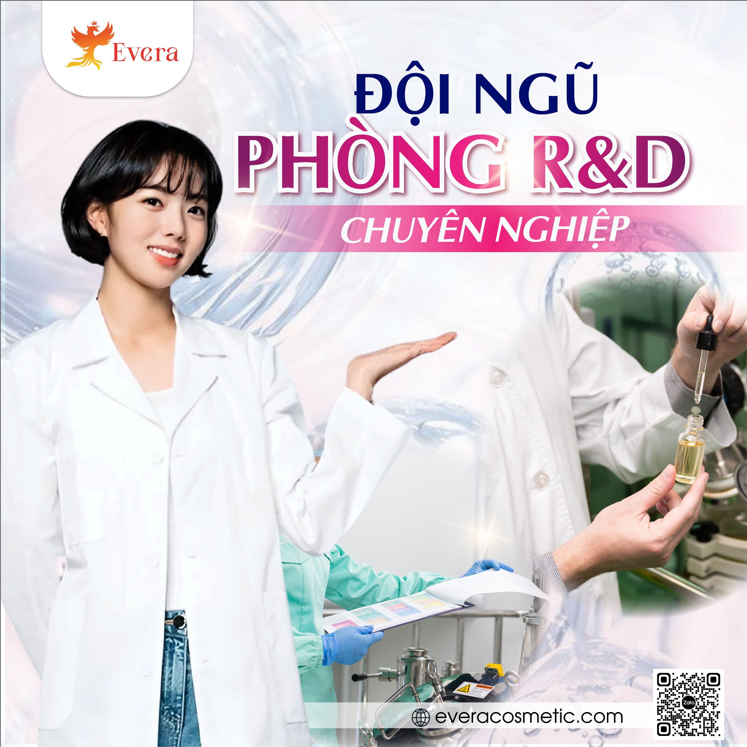 Phòng R&D chuyên nghiệp