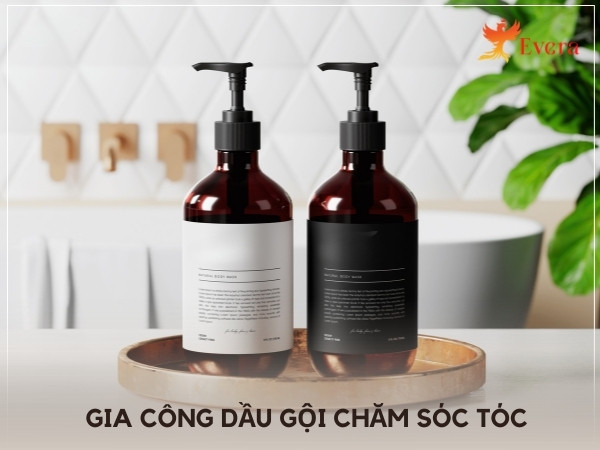 Gia công dầu gội chăm sóc tóc