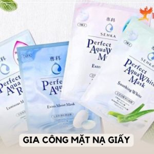 Gia công mặt nạ giấy