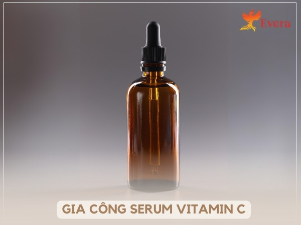 Gia công serum Vitamin C hiệu quả làm sáng và trị mụn