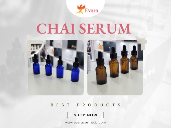 Chai thủy tinh đựng serum