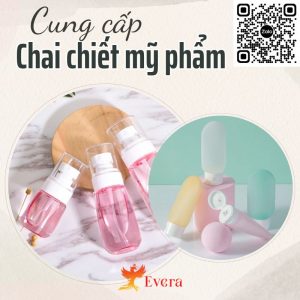 Cung cấp chai chiết mỹ phẩm tiện dụng, đa năng, nhiều kích cỡ