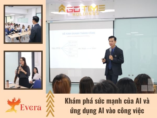 Buổi đào tạo: Khám phá sức mạnh của AI và ứng dụng AI vào công việc