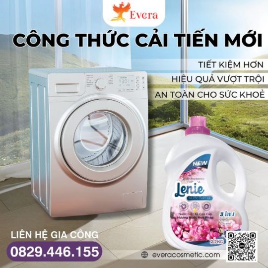 Dịch vụ gia công nước giặt quần áo