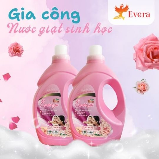 Gia công nước giặt sinh học: Công thức dộc dáo