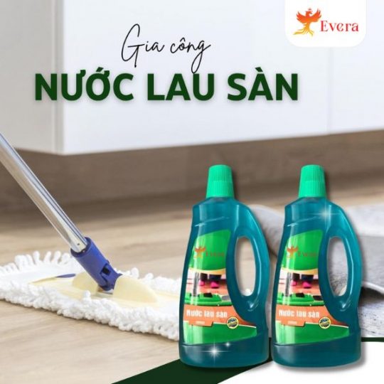 Gia công nước lau sàn giá rẻ