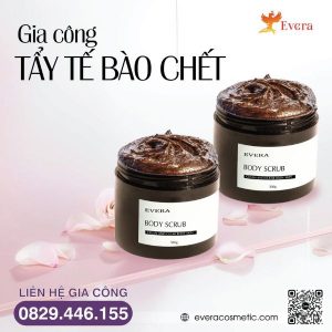 Gia công sản xuất tẩy tế bào chết theo yêu cầu