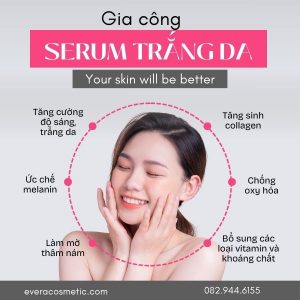 Gia công Serum trắng da cao cấp