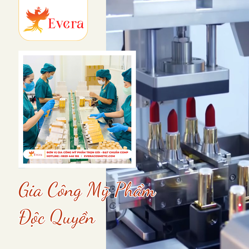 Gia công mỹ phẩm độc quyền