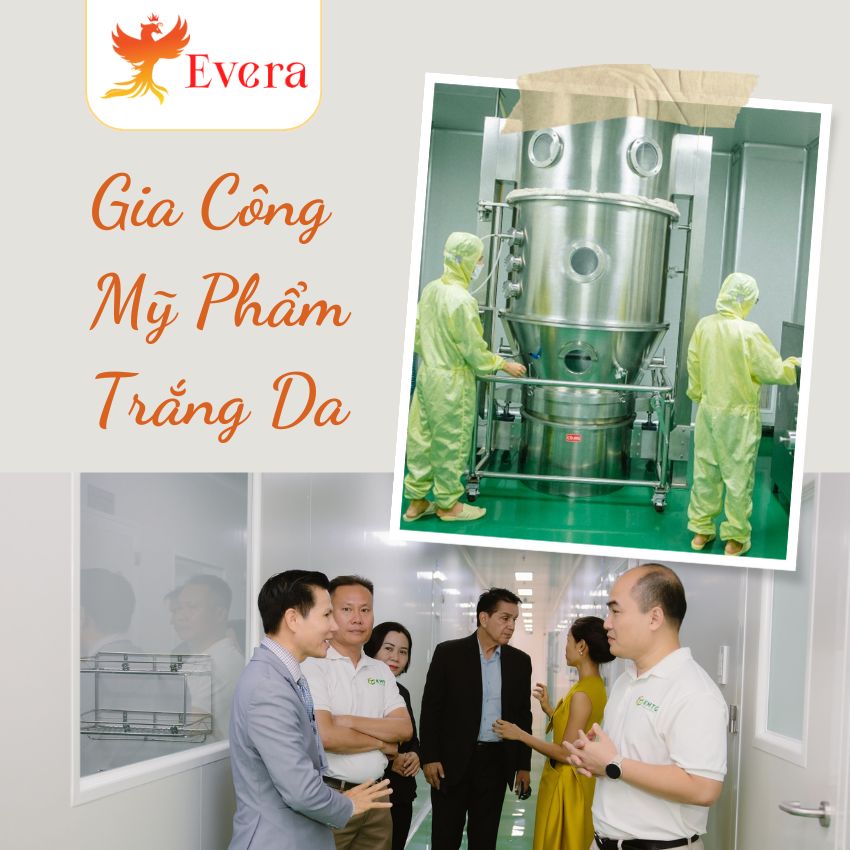 Gia công mỹ phẩm trắng da