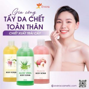 Gia công tẩy tế bào chết toàn thân chiết xuất từ trái cây