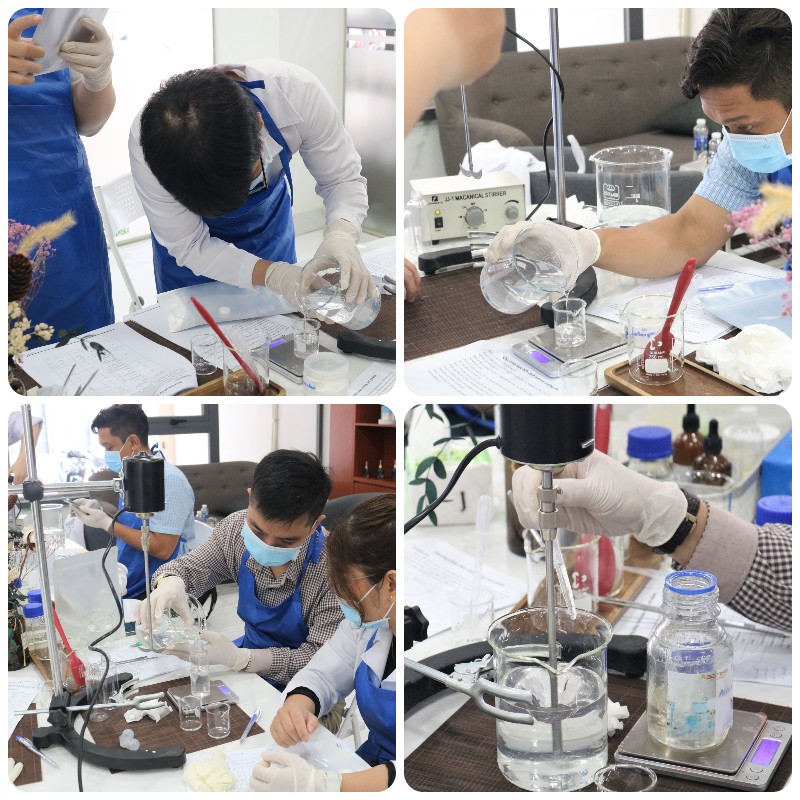 Dạy công thức mỹ phẩm 