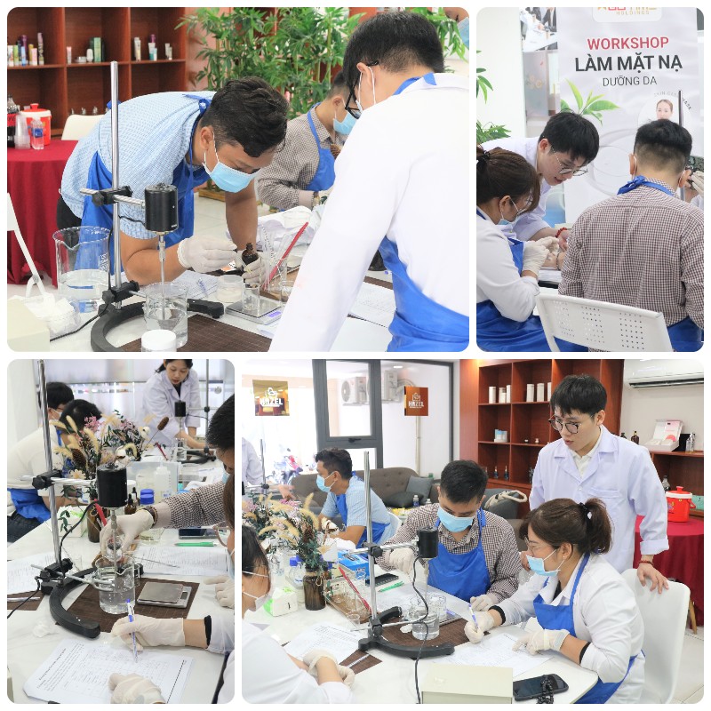 Dạy làm mỹ phầm 