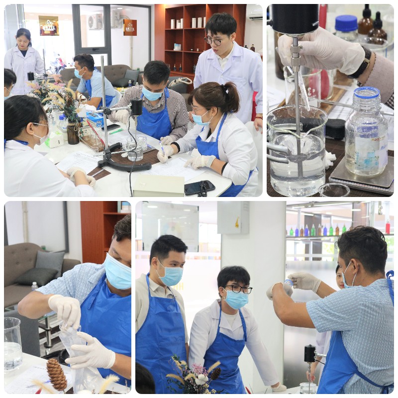 Học công thức mỹ phẩm 