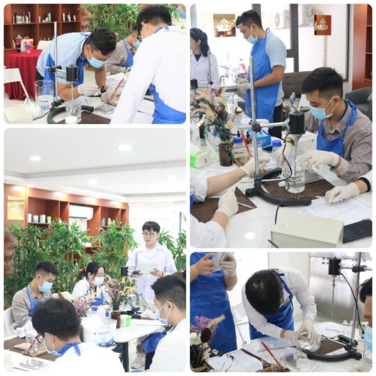 Khóa học làm mỹ phẩm